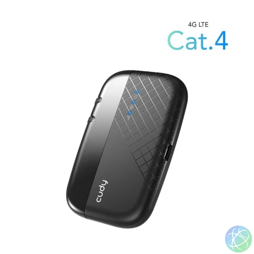 CUDY MF4 4G LTE MOBILE hordozható WIFI fekete router