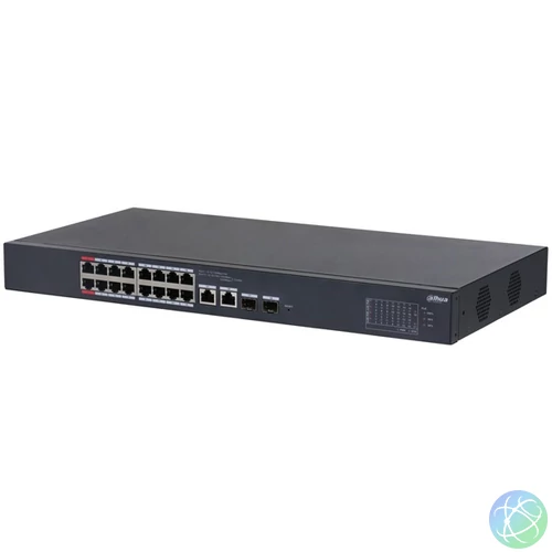 Dahua CS4218-16ET-135 16x10/100 Mbps PoE + 2x1 Gbps RJ-45/SFP Combo Uplink/135W/Cloud Managed PoE Switch