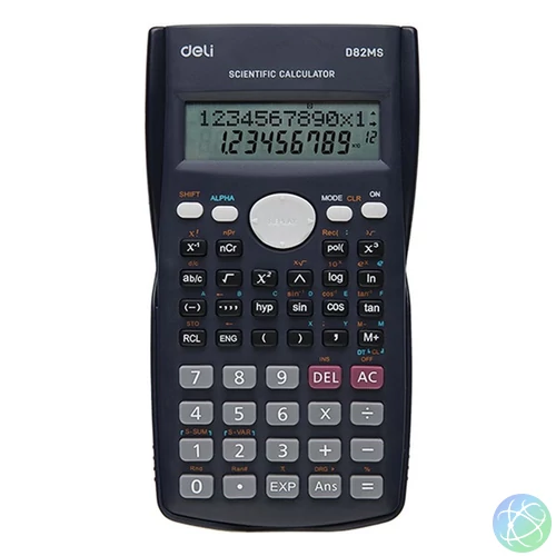 Deli Core D82MS 240 funkciós fekete tudományos számológép
