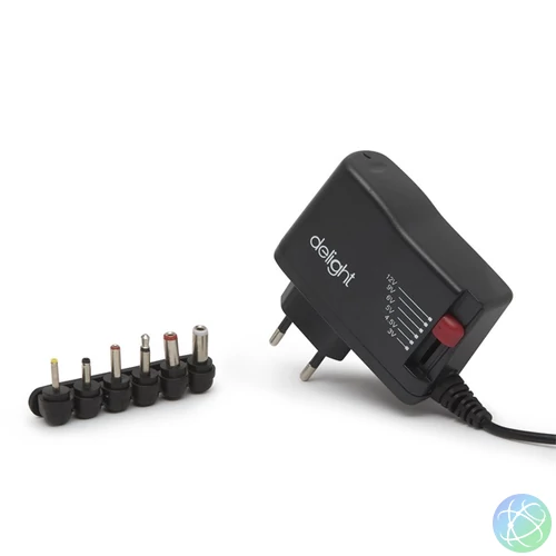Delight DC 12V 2500mA Univerzális Adapter