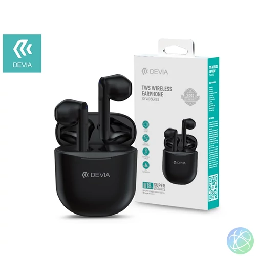 Devia ST351068 Joy A10 Bluetooth True Wireless fekete fülhallgató