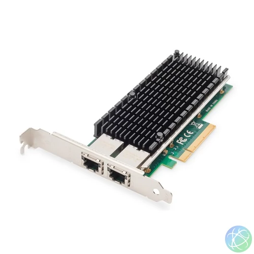 DIGITUS DN-10163 10GbE RJ45 Dual Port Ethernet Server PCIe adapter