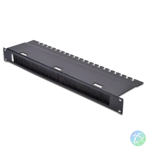 DIGITUS DN-19 ORG-3U-SW 19" 1U kefés kábelrendező panel
