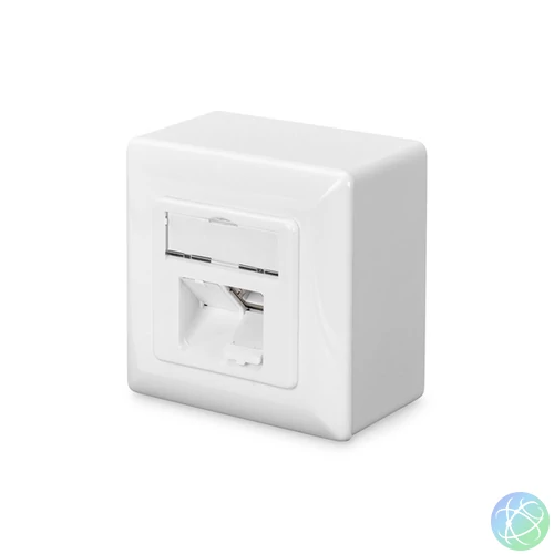 DIGITUS DN-9006-N Cat.6 Modulo50 dupla falon kívüli aljzat 2xRJ45 árnyékolt csatlakozóval