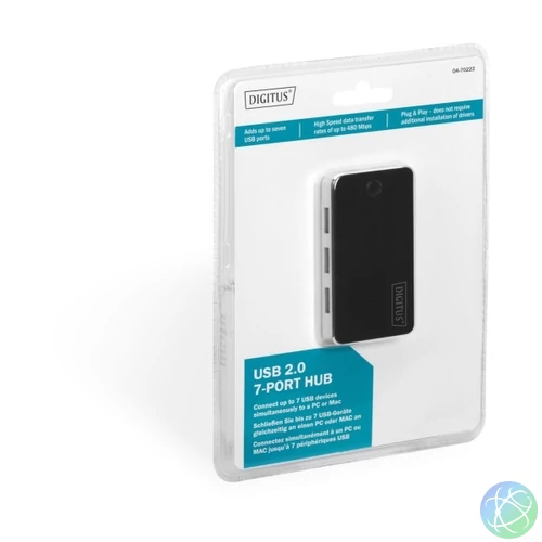 DIGITUS 7 portos USB hub
