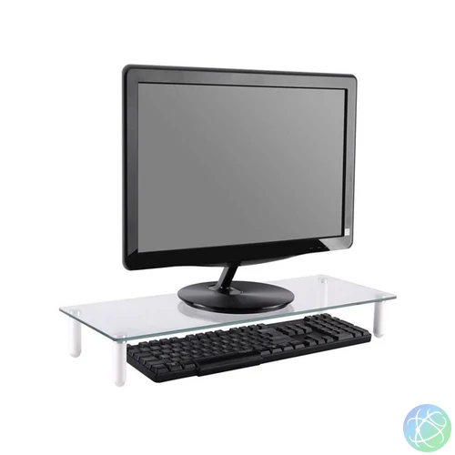 DIGITUS üveg monitorállvány