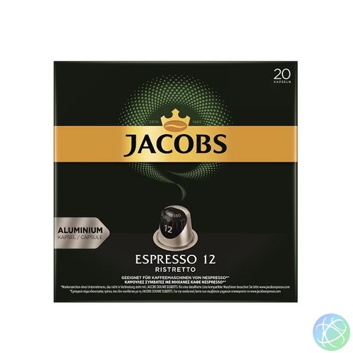Douwe Egberts Jacobs Espresso Ristretto Nespresso kompatibilis 20 db kávékapszula