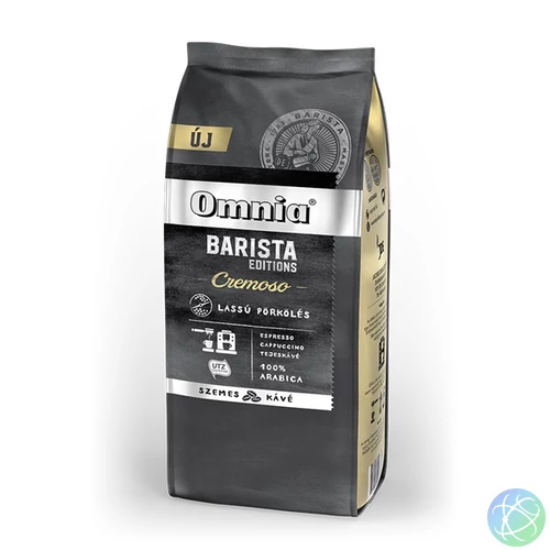 Douwe Egberts Omnia Barista Editions Cremoso 900 g szemes kávé