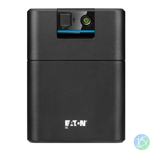EATON 5E Gen2 5E1600UD USB DIN 900W fekete szünetmentes tápegység