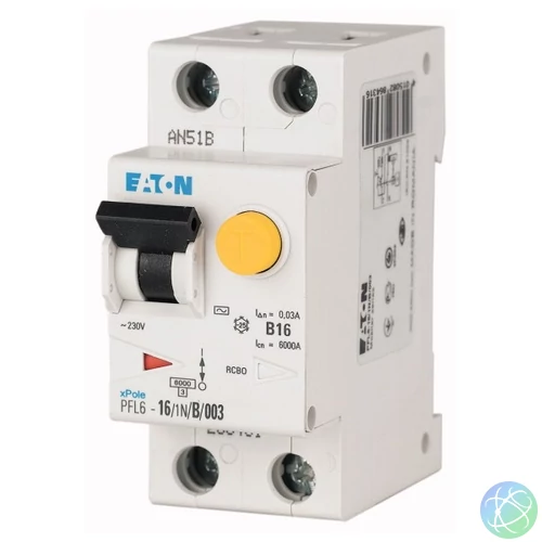 Eaton Y7-286428 6A 6kA 1p+N/B/30mA/AC típus áramvédő-kismegszakító
