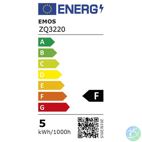 Emos ZQ3220 CLASSIC 6W E14 470 lumen meleg fehér LED gyertya izzó