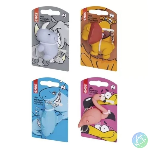 Emos P4710 állatok LED kulcstartó