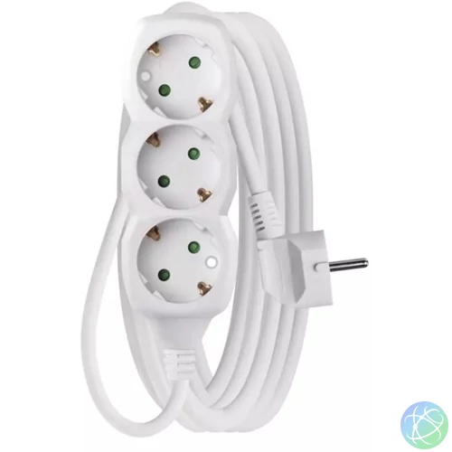 Emos P0325R 3 aljzat 5méter 1,5mm2 hosszabbító