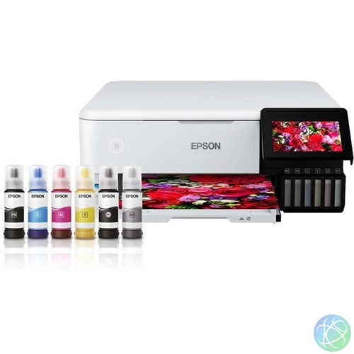 Epson EcoTank L8160 fotónyomtató MFP, WiFi/USB/LAN, 1800 fotóra elegendő tinta a dobozban