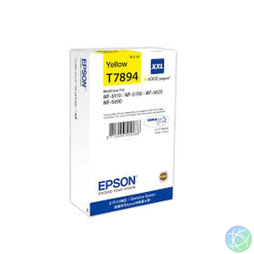 Epson C13T789440 T7894 patron sárga