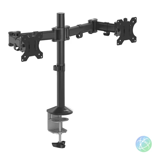 Fellowes Reflex 8502601 kétkaros fekete monitortartó kar