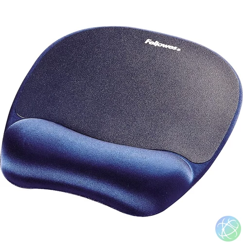 Fellowes 9172801 Memory Foam habtöltésű csuklótámaszos zafírkék egérpad