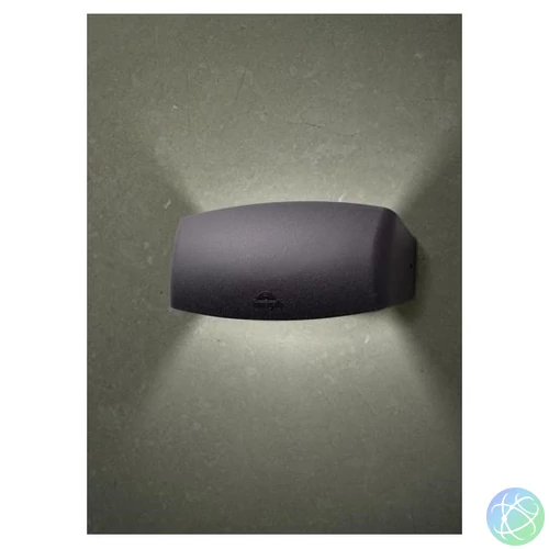 Fumagalli ABRAM 270 LED 11W 3K R7S fekete kültéri falilámpa