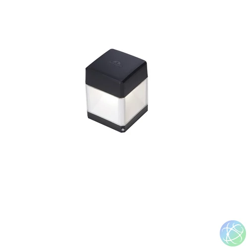 Fumagalli ELISA WALL LED 10W GX53 fekete kültéri falilámpa