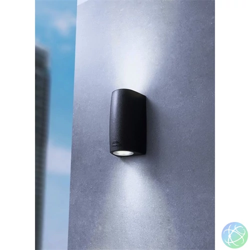 Fumagalli MARTA 90 2L LED 7W GU10 fekete kültéri falilámpa