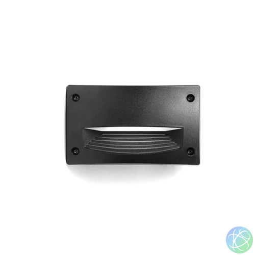 Fumagalli LETI 200 HS LED 3W GX53 szürke kültéri beépíthető falilámpa