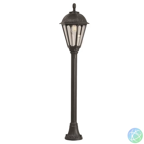Fumagalli MIZAR/SALEM LED 6W 4K E27 fekete kültéri állólámpa