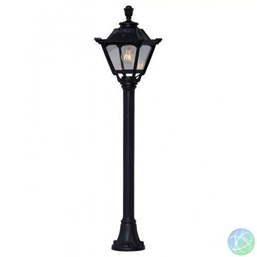 Fumagalli MIZAR/GOLIA LED 6W 4K E27 fekete kültéri állólámpa