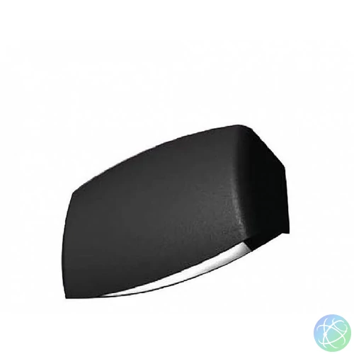 Fumagalli ABRAM 190 LED 8,5W 4K R7S fekete kültéri falilámpa