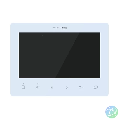 FUTURA DF-7/W 7"kijelző/kihangosított kommunikáció/interkom/videós lakáskészülék