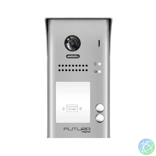 FUTURA VDT-607/ID/S2 2.0 MP/1700-s látószög/2 lakásos/színes videó kaputelefon kamera egység
