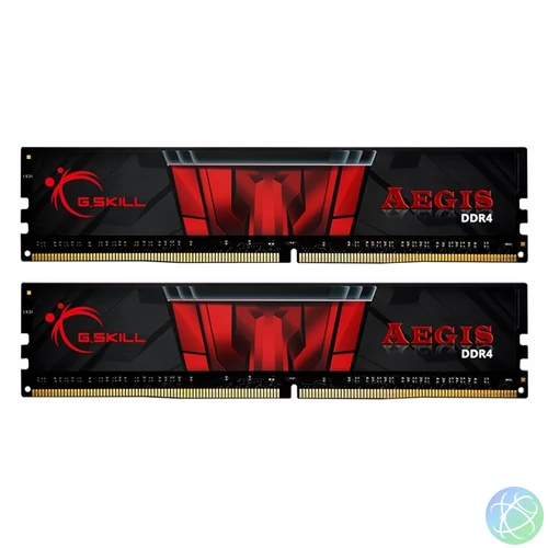 G.Skill 32GB/3000MHz DDR-4 Aegis fekete (Kit 2 db 16GB) (F4-3000C16D-32GISB) memória