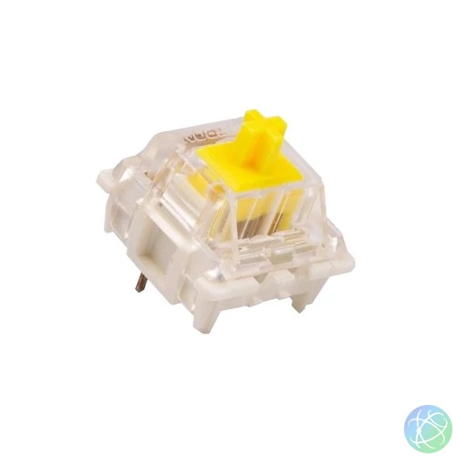 Gateron KS-3X1 Milky Yellow Pro - Lineáris switch szett (10db)