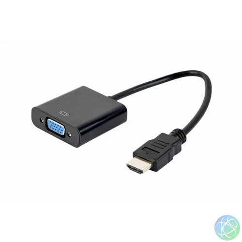 Gembird HDMI v1.4 - VGA adapter fekete