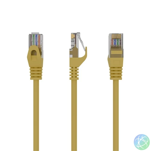 Gembird 0,5m RJ45 CAT6 M/M sárga UTP kábel