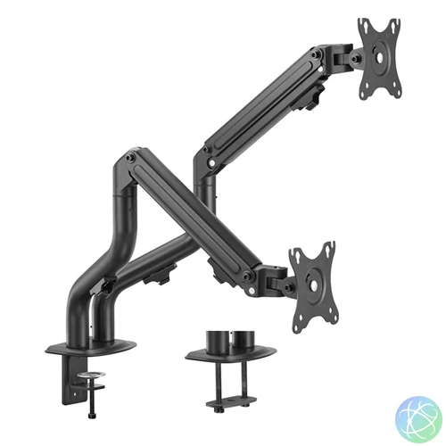 Gembird MA-DA2-02 17"-32" kétkaros asztali monitor tartó konzol