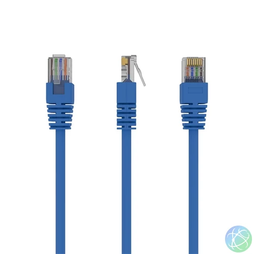 Gembird PP12-3M/B 3m RJ45 CAT5e UTP M/M kék kábel