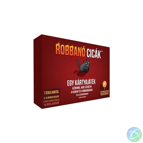 Robbanó cicák kártyajáték