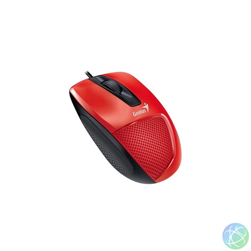 Genius DX-150x USB piros-fekete egér