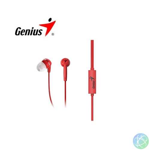 Genius HS-M320 piros fülhallgató
