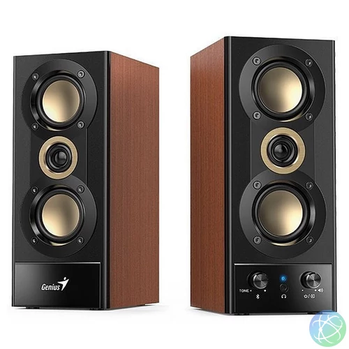 Genius SP-HF800BT 2.0 fa Bluetooth hangszóró pár