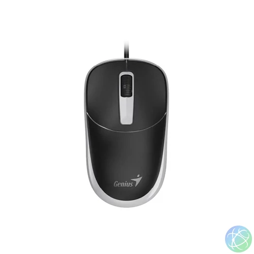 Genius DX-123 EU Vezetékes szürke optikai egér