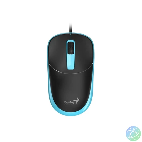 Genius DX-123 EU Vezetékes kék optikai egér