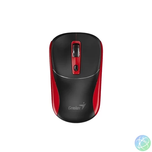 Genius NX-7123 AI Vezeték nélküli piros Copilot egér