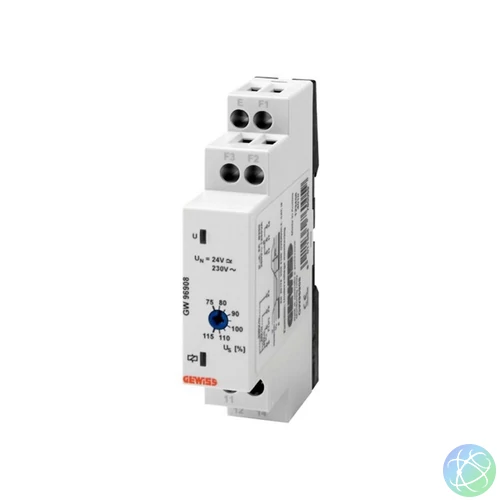 Gewiss 230-24V AC/DC 1v 90AM feszültségvédő relé