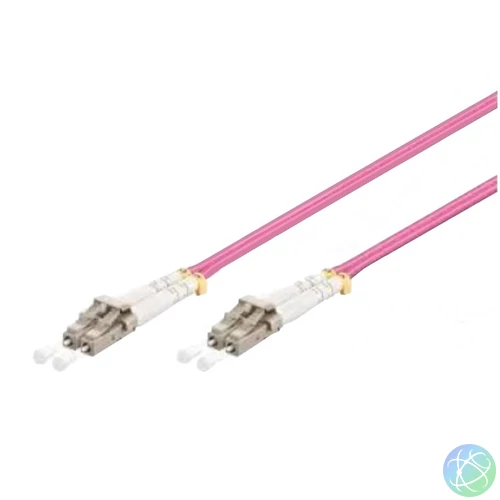 Gigalight Duplex optikai patch kábel 4xLC csatlakozóval, 50/125 OM4 LSZH, 2 m