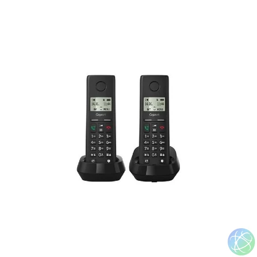Gigaset PURE DUO 200 fekete dect telefon