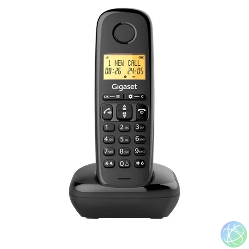 Gigaset Basic 100 fekete dect telefon