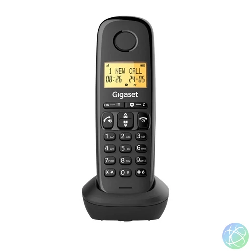 Gigaset Basic 100 AM fekete dect telefon