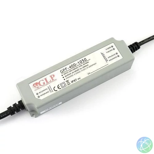 GLP GPF-40D-1050 42W 24~40V 1050mA IP67 LED tápegység