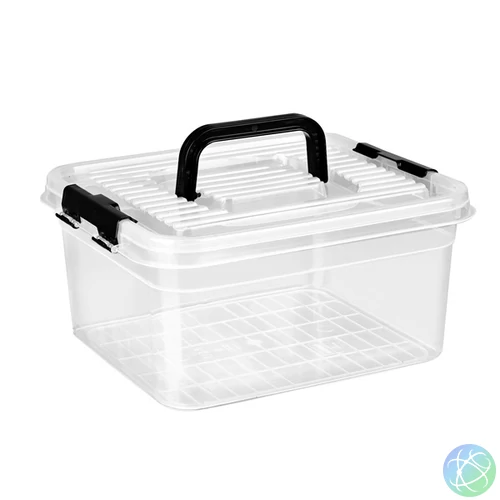 IRIS G-425 MY BOX tárolódoboz fogóval 8.500ml 26x31x15cm
